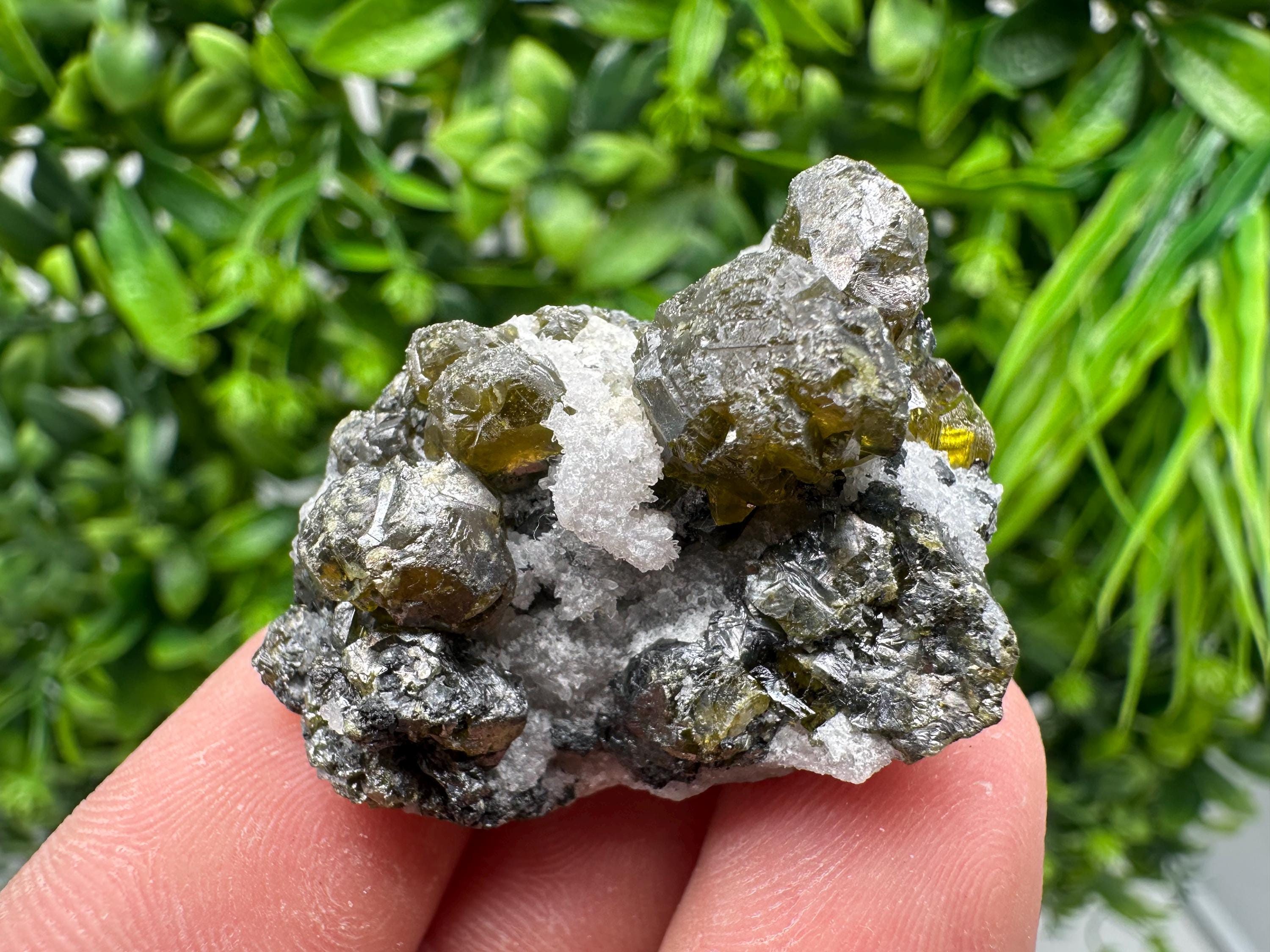 Cleiophane Sphalerite Gem: Rare Green Crystal, Bulgaria Mine