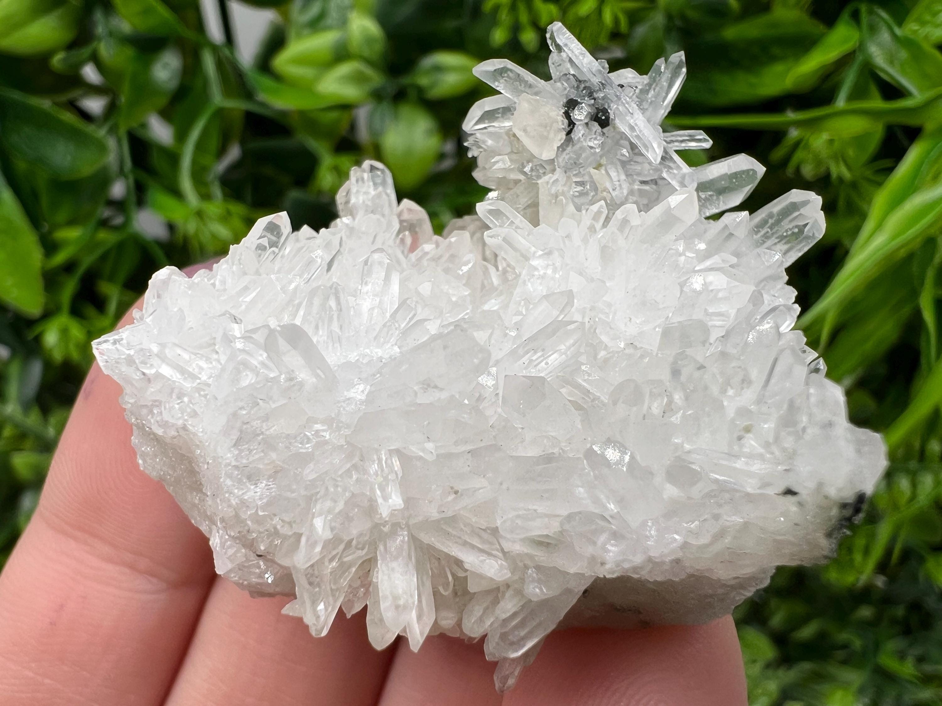 Stunning Transparent Quartz,from Borieva mine,natural collection mineral specimen rare crystal,home decor crystal,quartz cluster,Quartz,gift