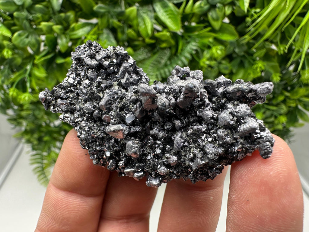 Sphalerite Galena Crystal Cluster with Quartz, Epidote & Chlorite