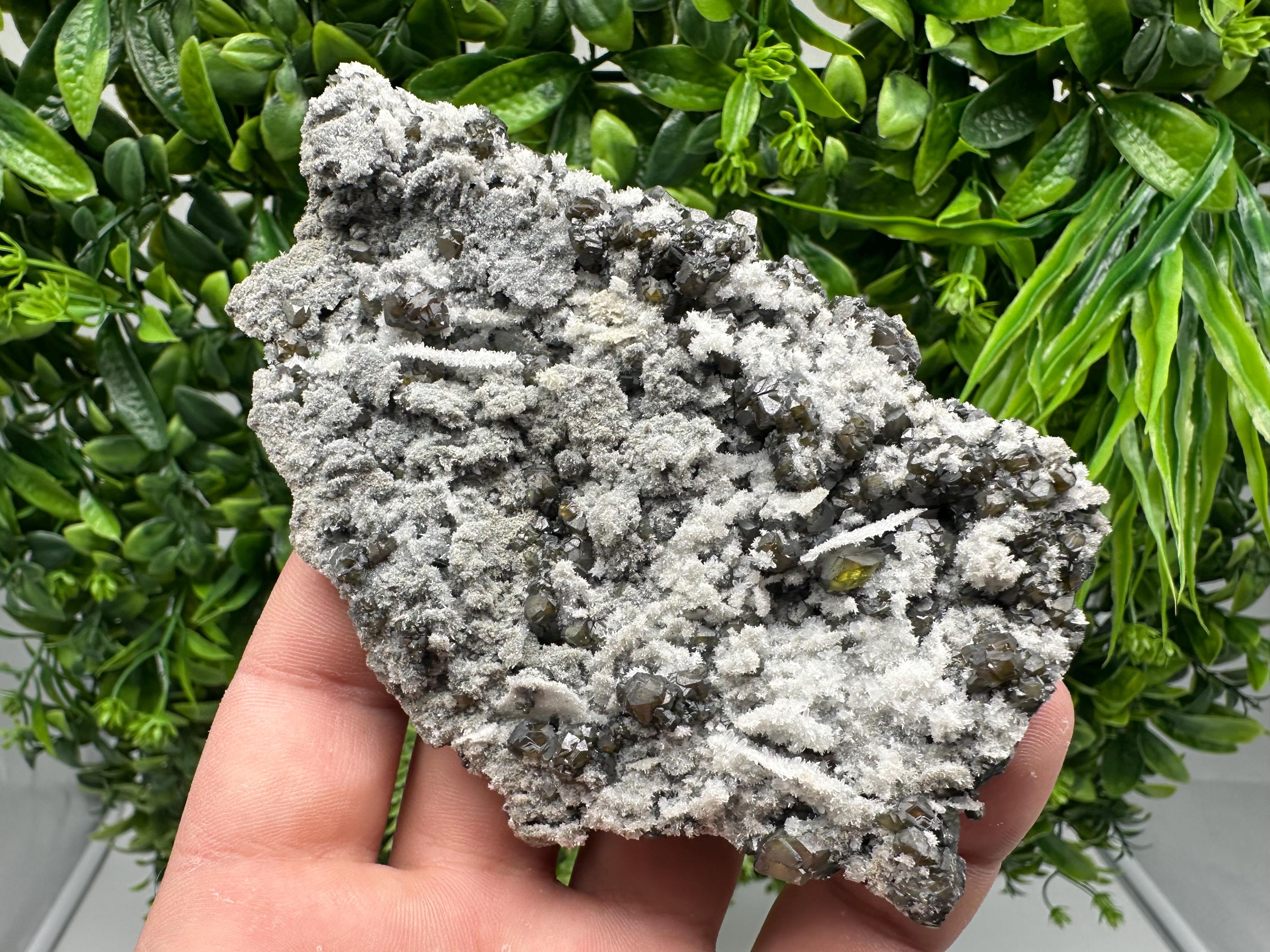 Cleiophane Sphalerite Specimen: Transparent Yellow Green Crystal