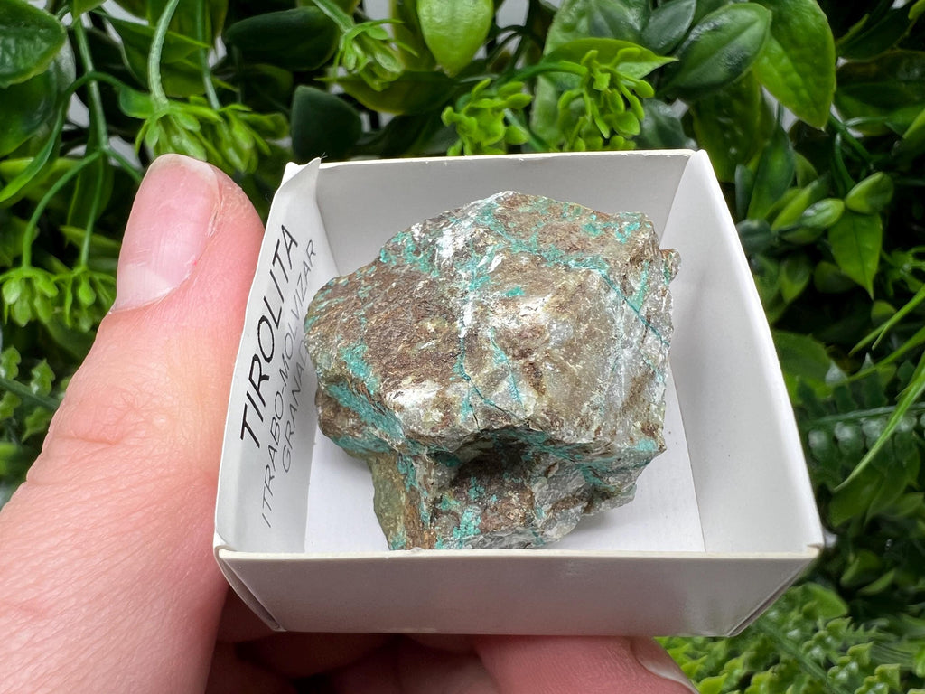 Rare Raw Tirolite Mineral Specimen: Granada, Spain (3.5/3.5cm)