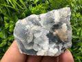 Apophyllite Stilbite on Chalcedony Specimen, India Crystal