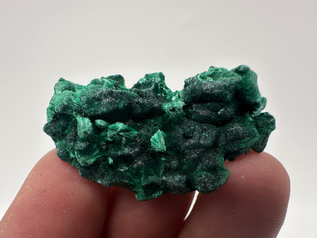 Green Polished Malachite Crystal, Congo Minerals Specimen
