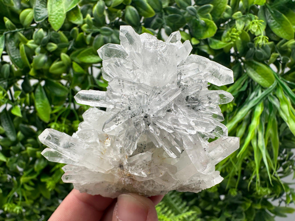 Green Quartz Specimen: Chlorite and Sphalerite Inclusions, Madan Bulgaria