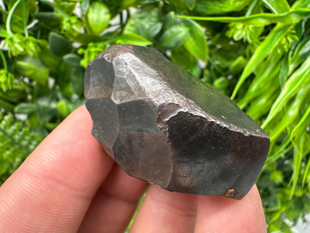 Moroccan Black Botryoidal Hematite Specimen: Chakra Reiki Crystal