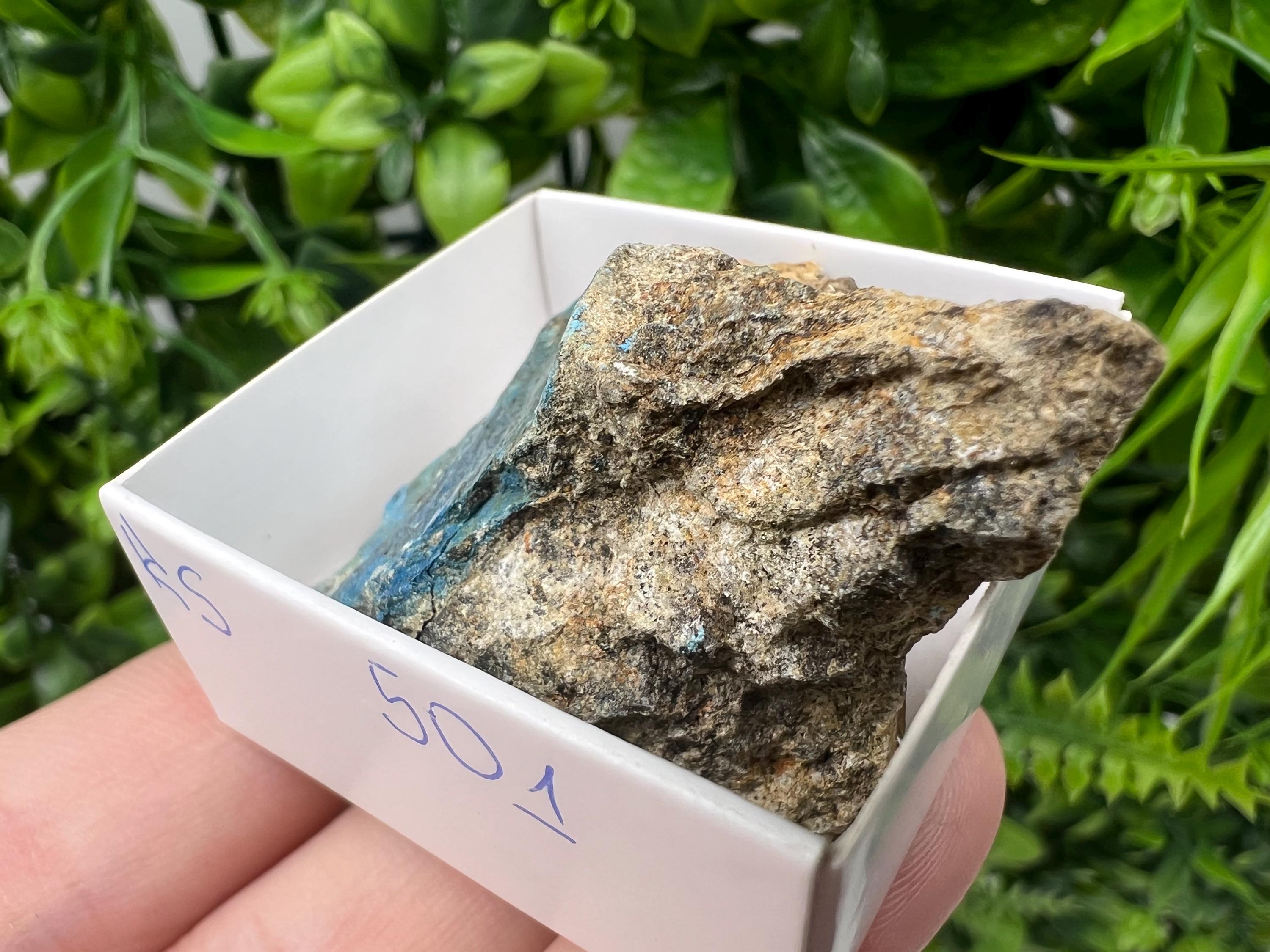 Rare Raw Aerinite Mineral Specimen: Collection Crystal from Lleida, Spain