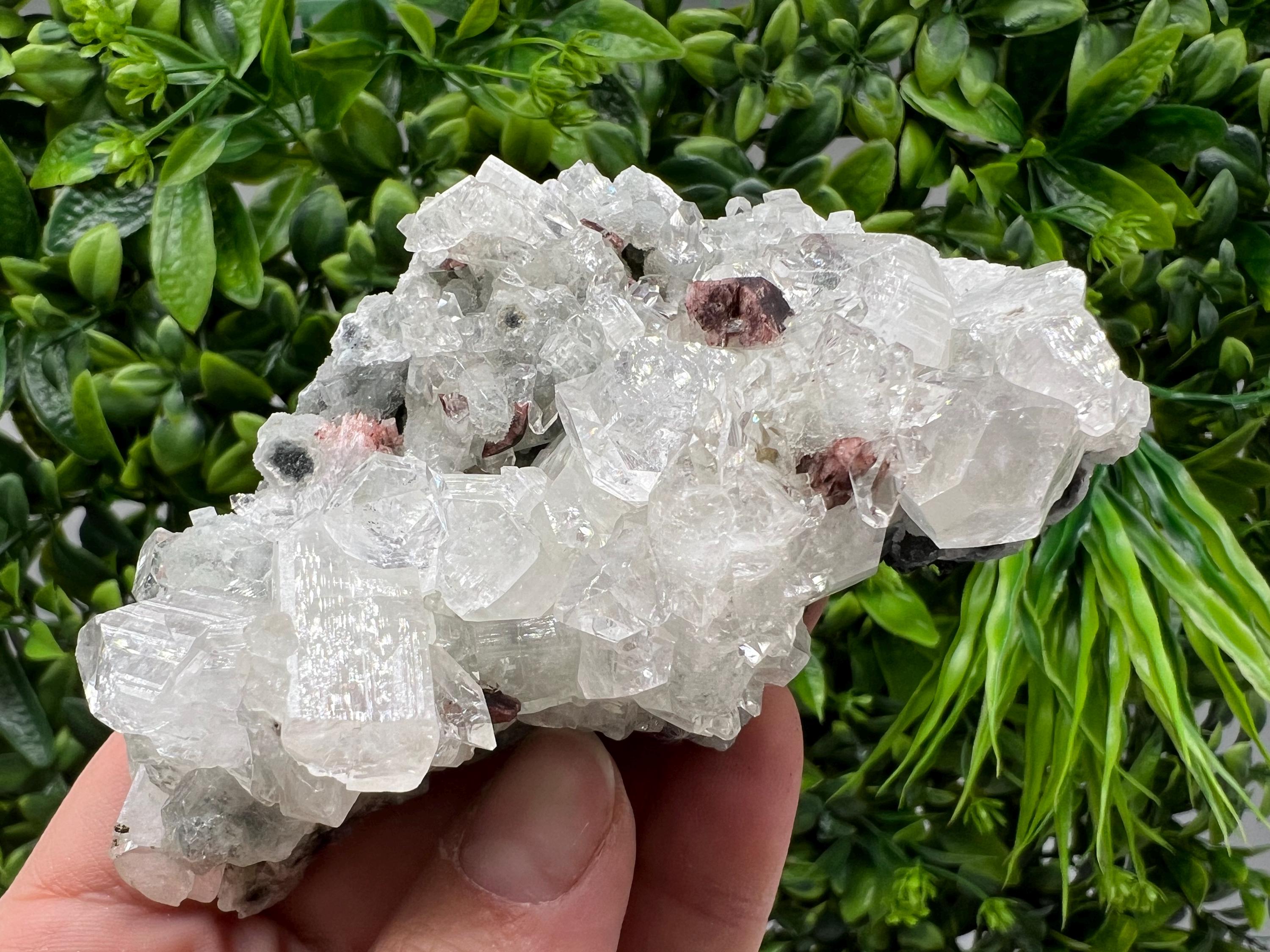 STUNNING Transparent Apophyllite on Chalcedony,natural, collection minerals specimen,India Minerals,Crystal, Stone Mineral Specimens India