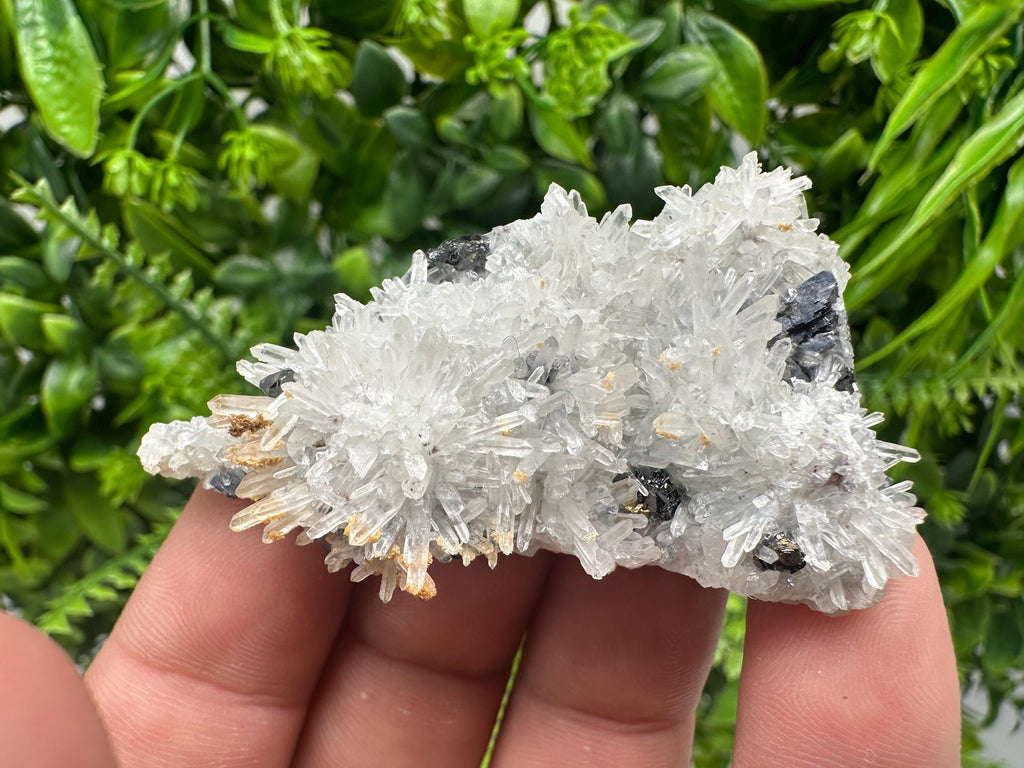 Quartz Sphalerite Siderite Specimen: Bulgaria Home Decor Stone