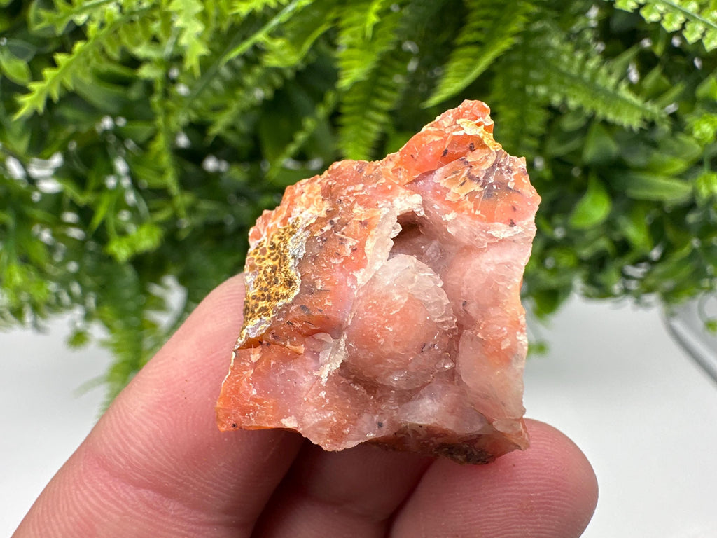 Moroccan Red Chalcedony Crystal, Mineral Specimen, Souvenir Gift