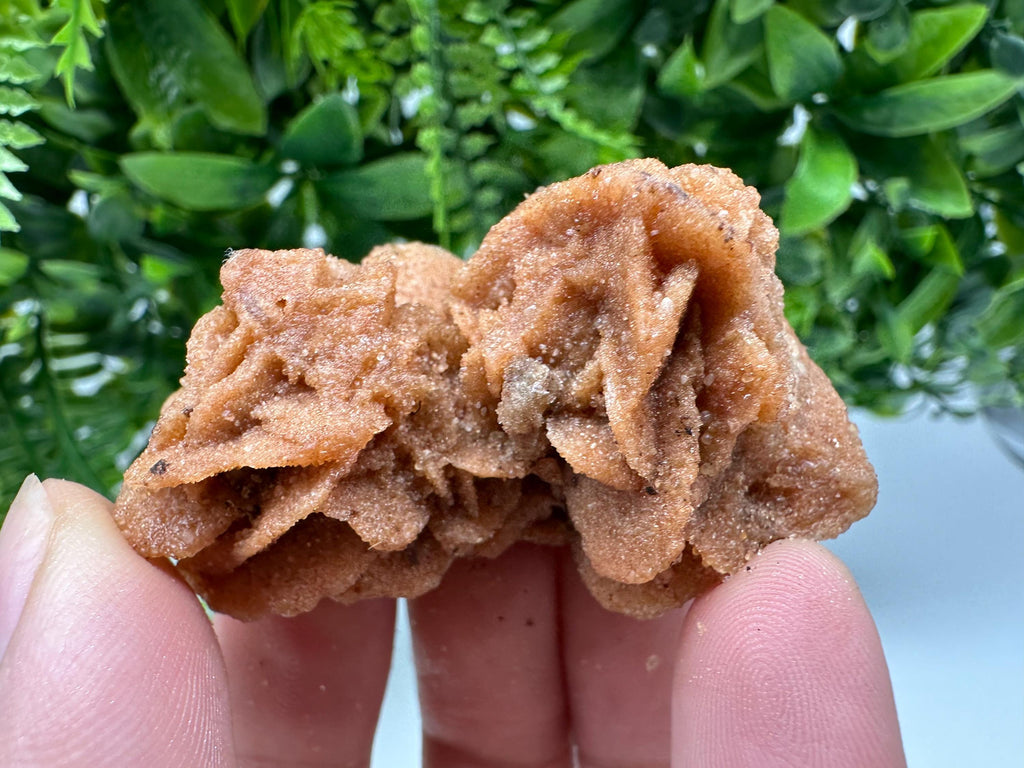 Natural Desert Rose Crystal - Root Chakra Healing Selenite Brown Stone - Vitality & Creativity Boost - Spiritual Gift for Home Decor,mineral