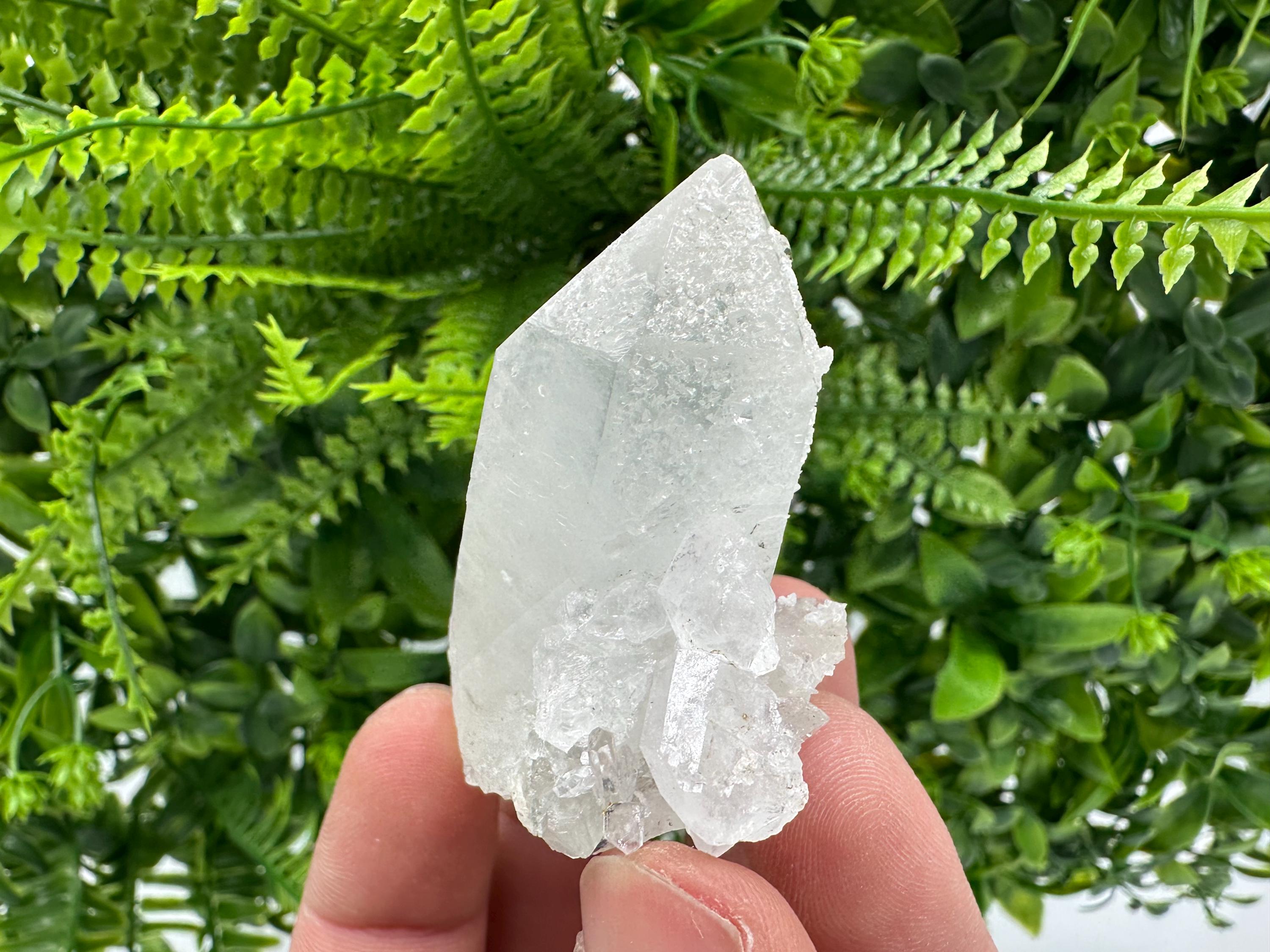 Transparent Quartz Crystal Specimen, Djurcovo Mine Bulgaria, Rare Mineral