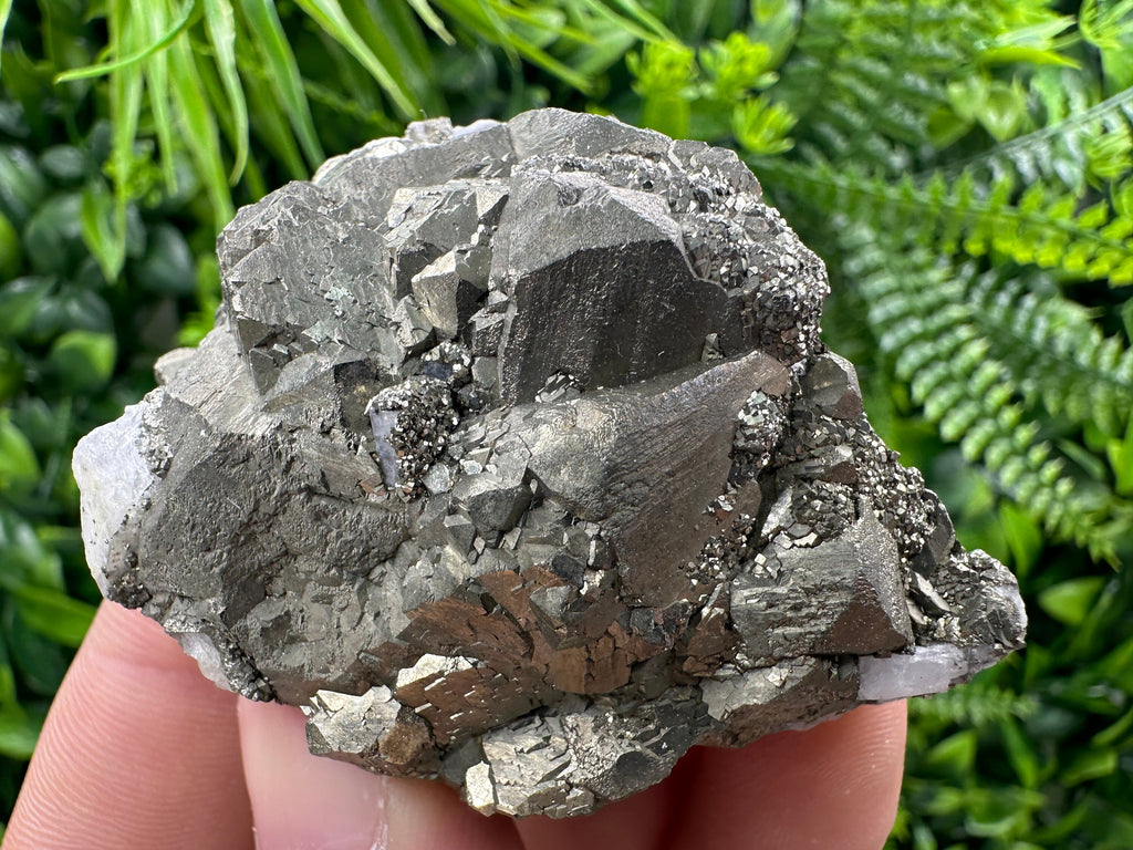 Rare Pyrite Cluster: Androvo Mine, Bulgaria (6/5/3cm)