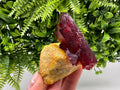 XXL Lab-Grown Pruskite Ruby Crystal on Matrix, Poland