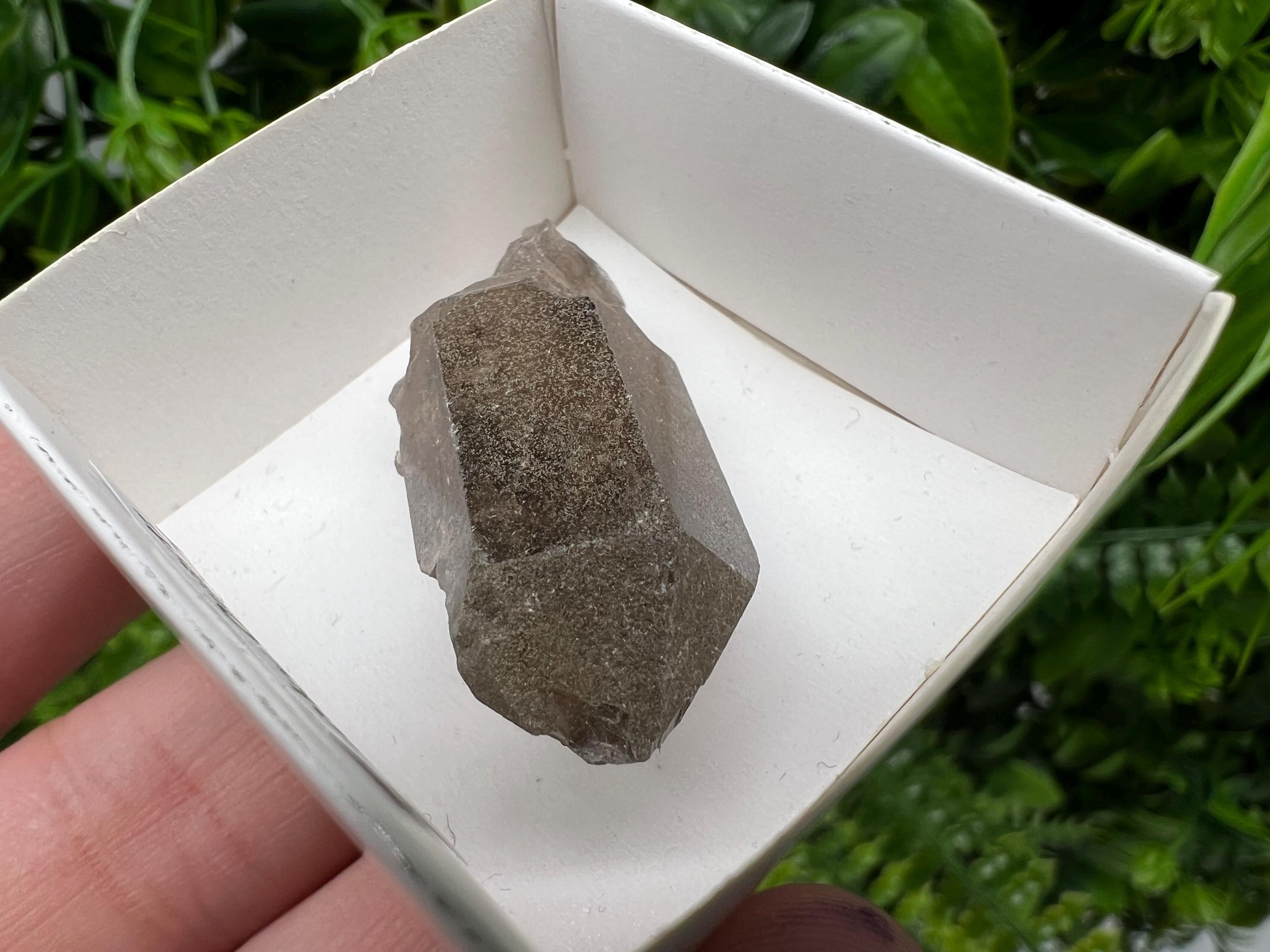Rare Smoky Quartz Point, Fedenstock Switzerland Mineral Specimen (40MM)