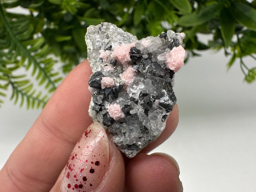 Pink Rhodochrosite Crystal: Starnica Mine, Bulgaria, Home Decor