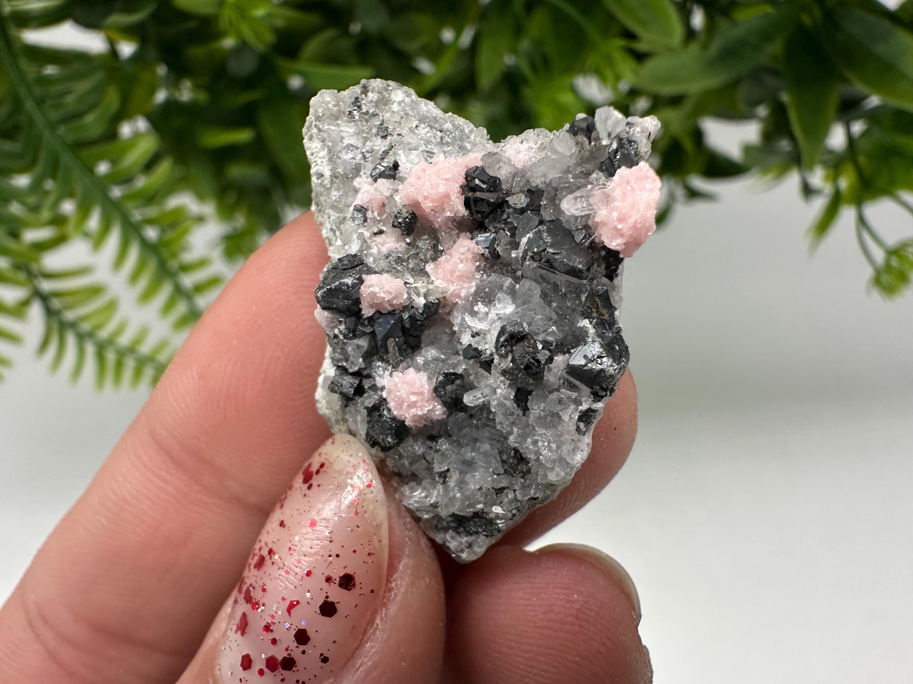 Pink Rhodochrosite Crystal: Starnica Mine, Bulgaria, Home Decor