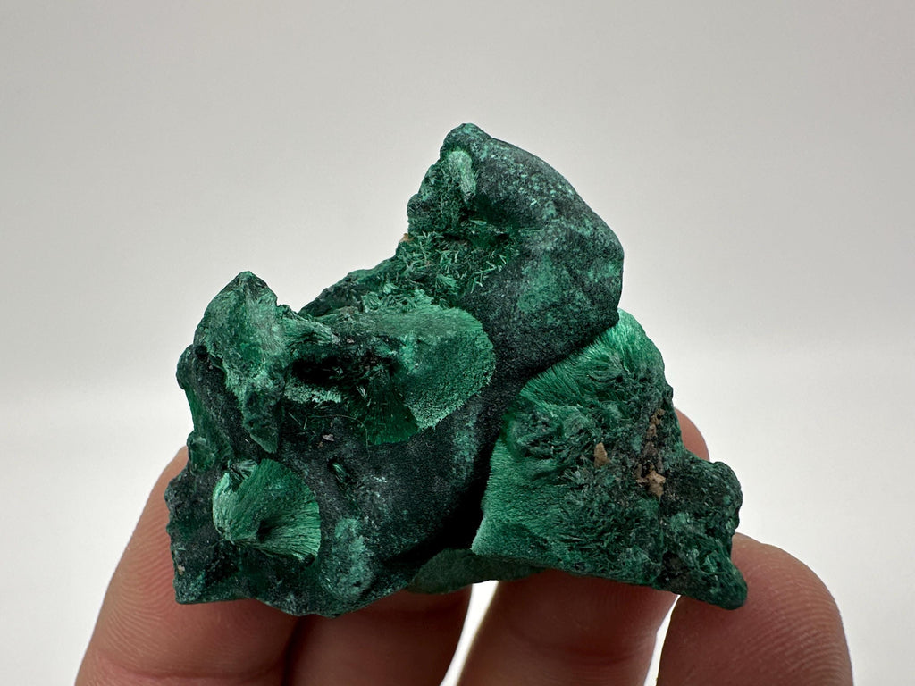 Green Polished Malachite Crystal, Congo Mineral Specimen (5/4.5/2cm)