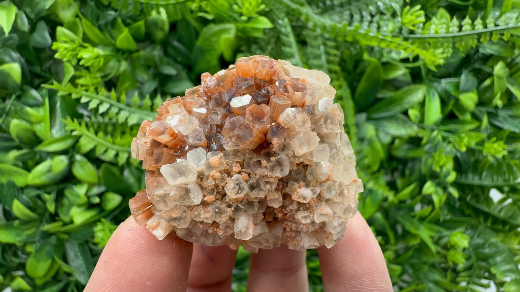 Moroccan Aragonite Sputnik Cluster: Raw Crystal Stone Decor