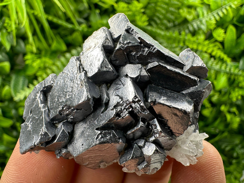Skeletal Galena with Quartz, Natural Minerals, Bulgaria