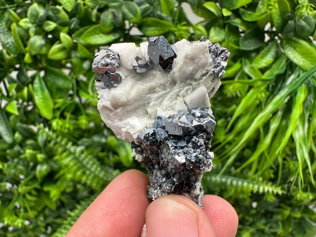 Stunning Shpinel Galena on Sphalerite,Calcite from Borieva mine,Madan,Bulgaria,Natural,collectible mineral specimen,home decor,collectible’s