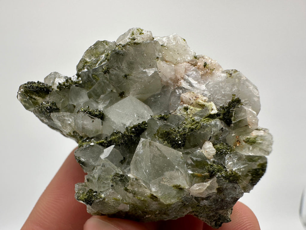 Rainbow Epidote with Quartz, Hakkari Turkey Mineral Specimen