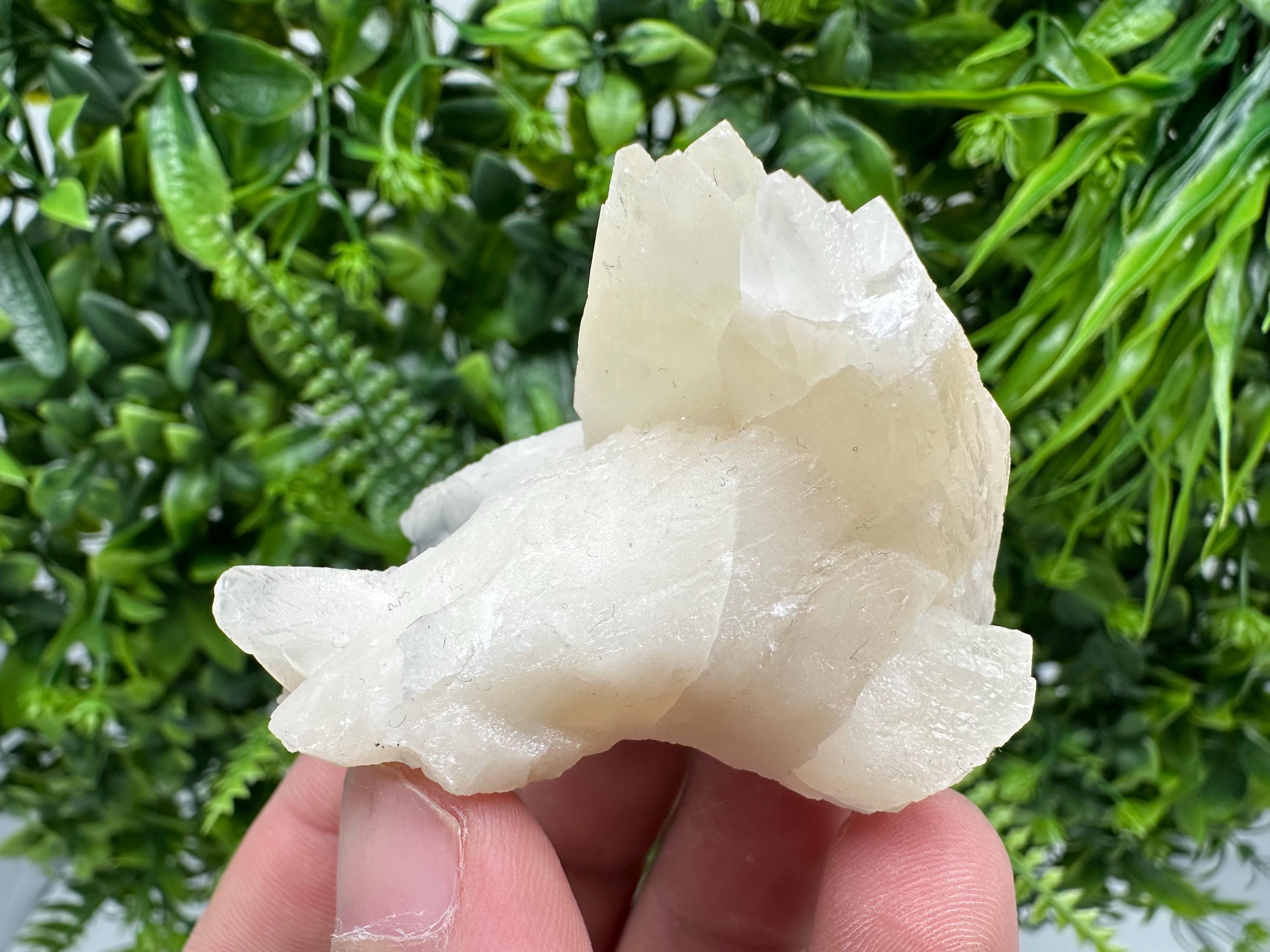 Calcite on Aragonite: Djurcovo Mine, Bulgaria Healing Crystal