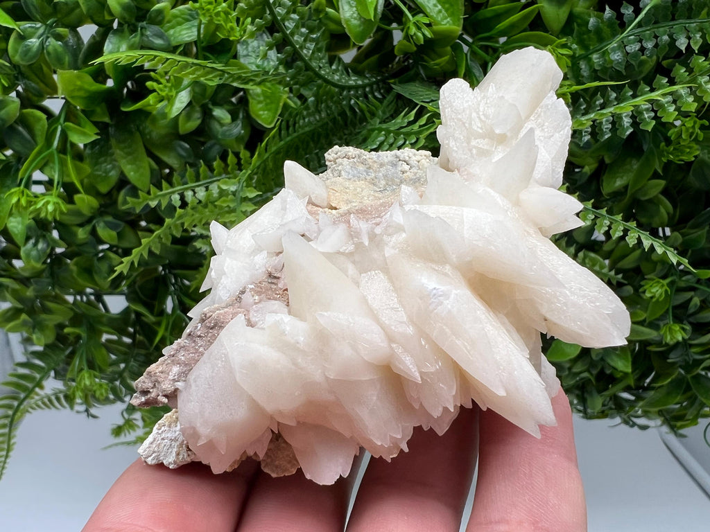 Calcite on Aragonite: Djurcovo Mine, Bulgaria Healing Crystal