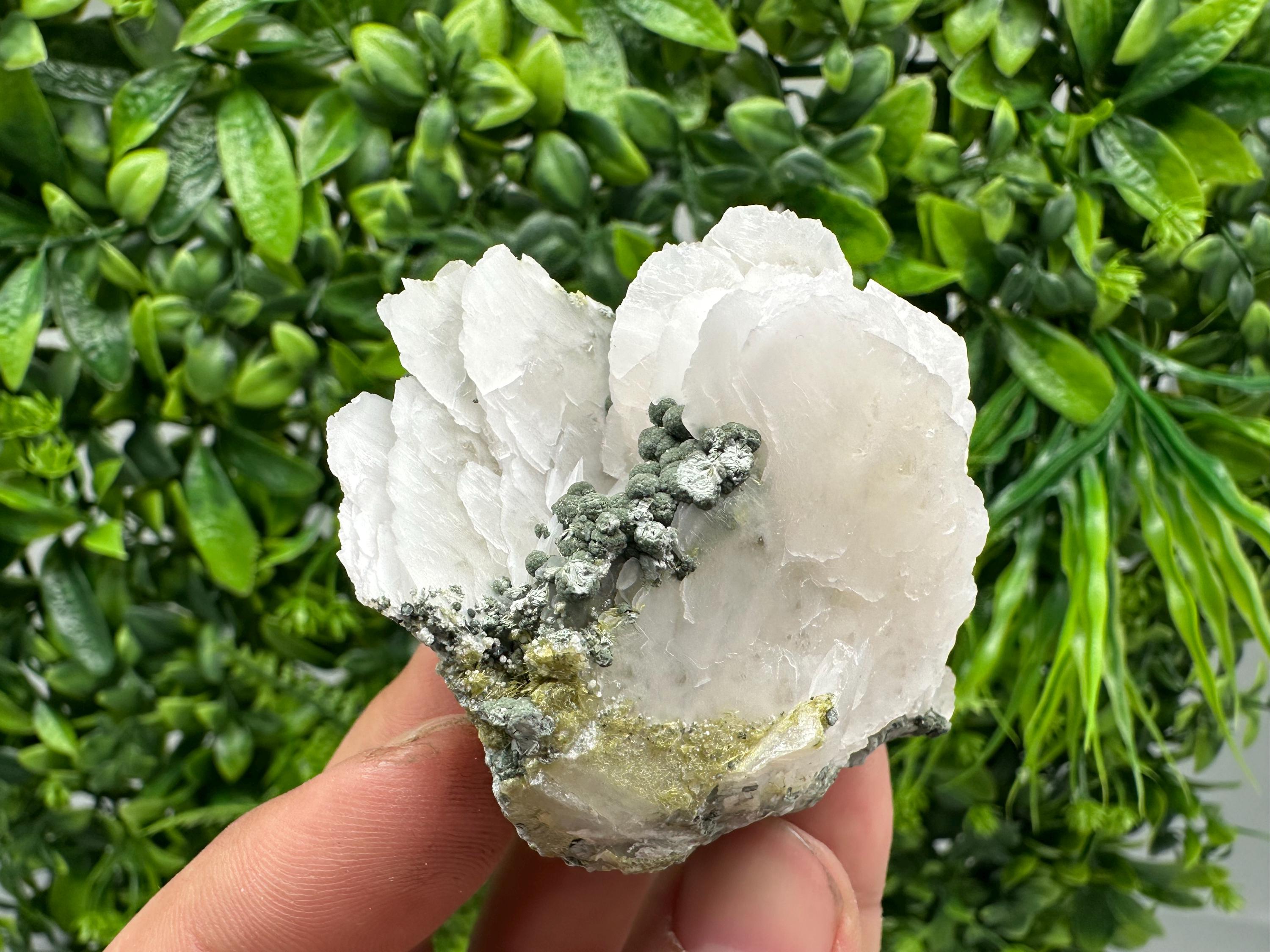 UV Mangano Calcite, Bulgaria Mineral Specimen, Home Decor Gift