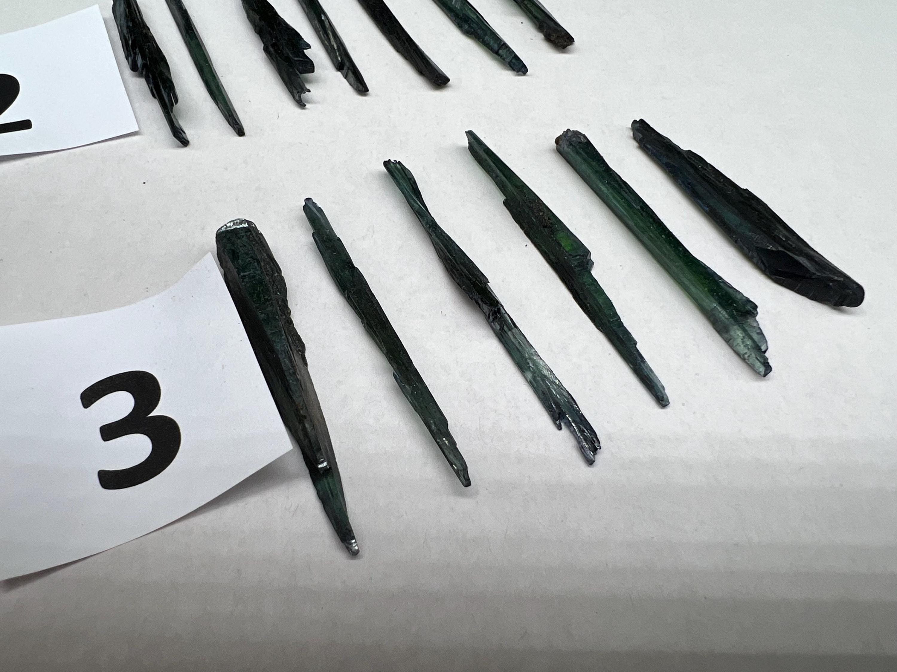 Green Vivianite Crystal Stick: Mineral Specimen, Home Decor