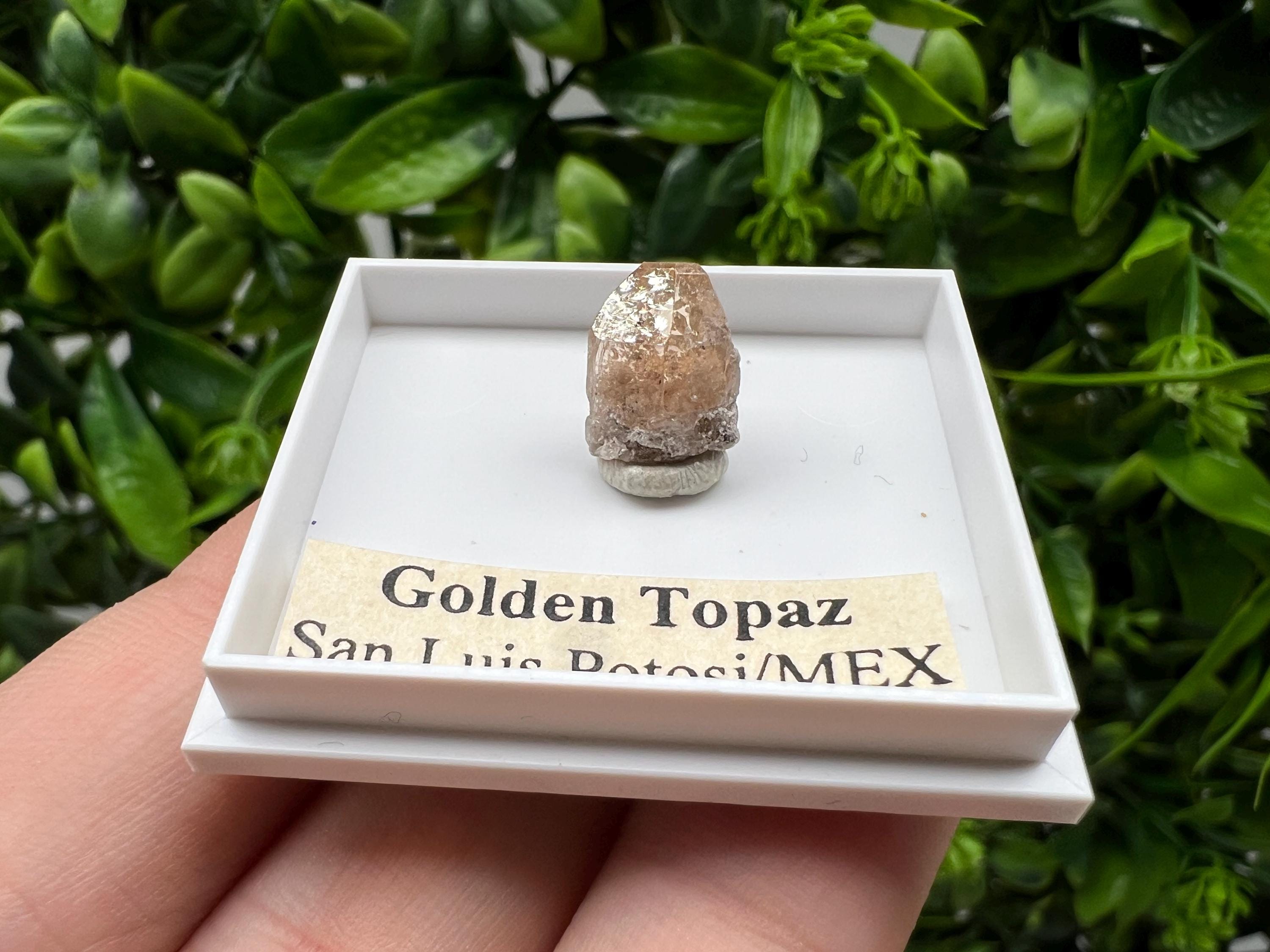 Beautiful Golden Topaz from Mexico,collection piece Crystal,Mineral,collectibles,Collectors, Natural Crystal, Minerals from Mexico,original,