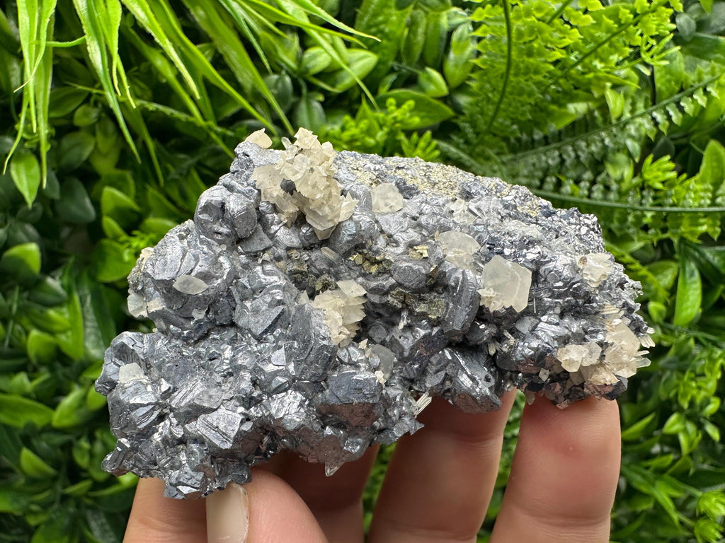 Galena Spinel with Quartz Calcite, Borieva Bulgaria Mineral Specimen