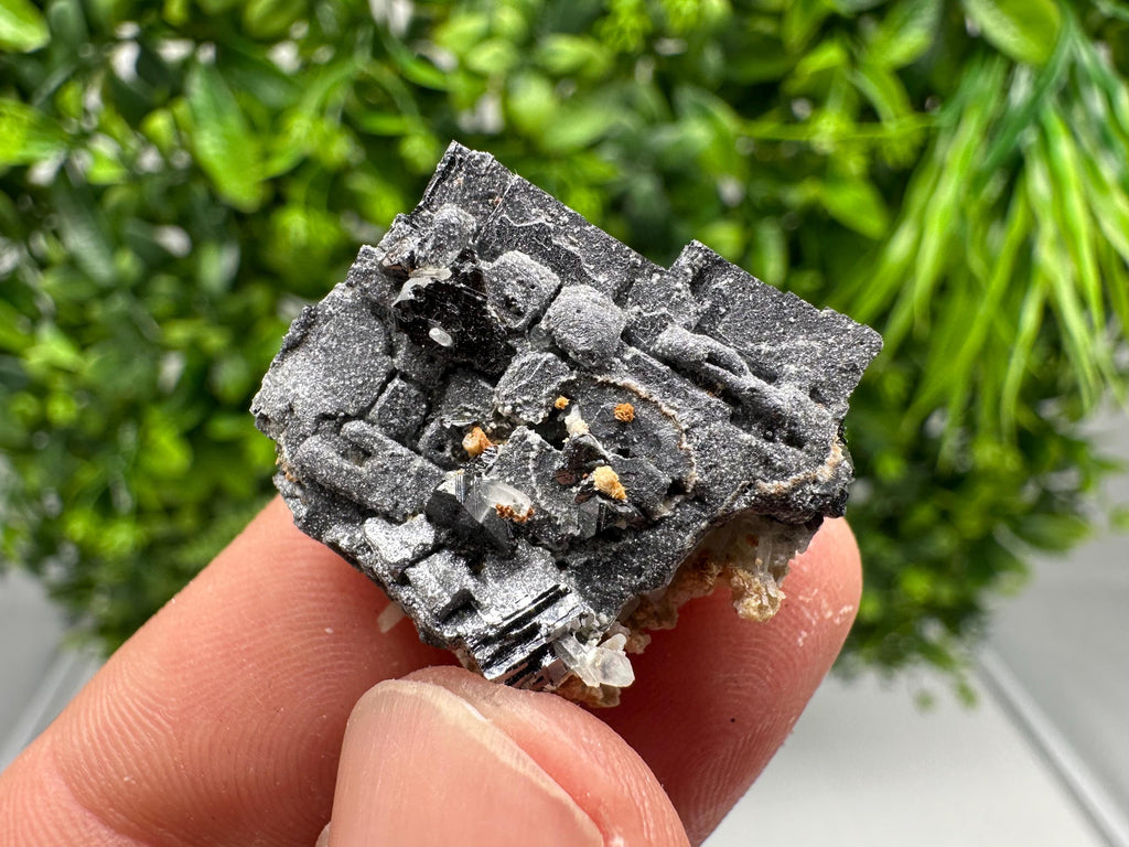 Shiny Galena Cluster: Borieva Mine, Bulgaria - Natural Mineral Stone
