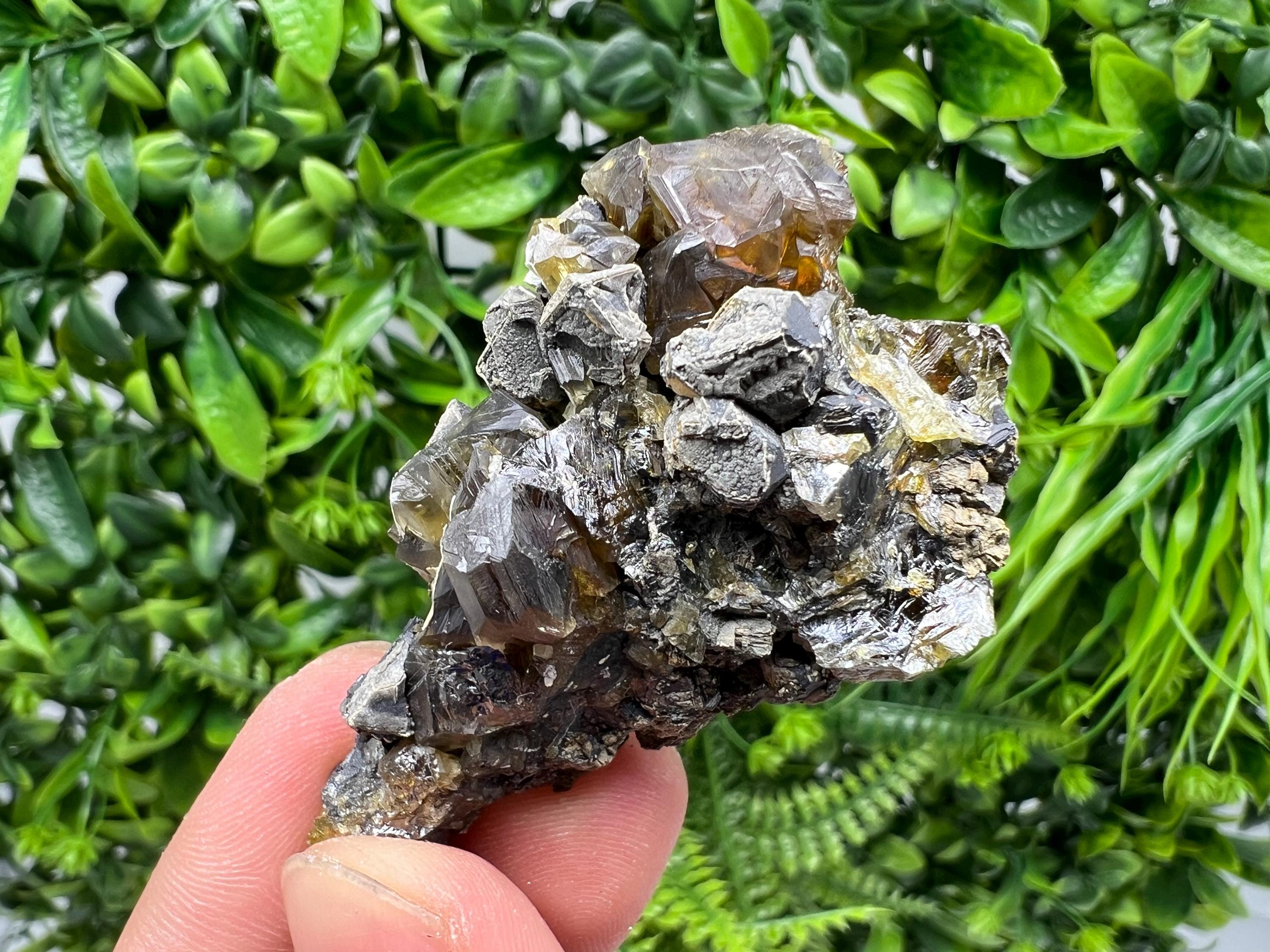 Cleiophane Sphalerite Gem: Rare Transparent Crystal Mineral Stone