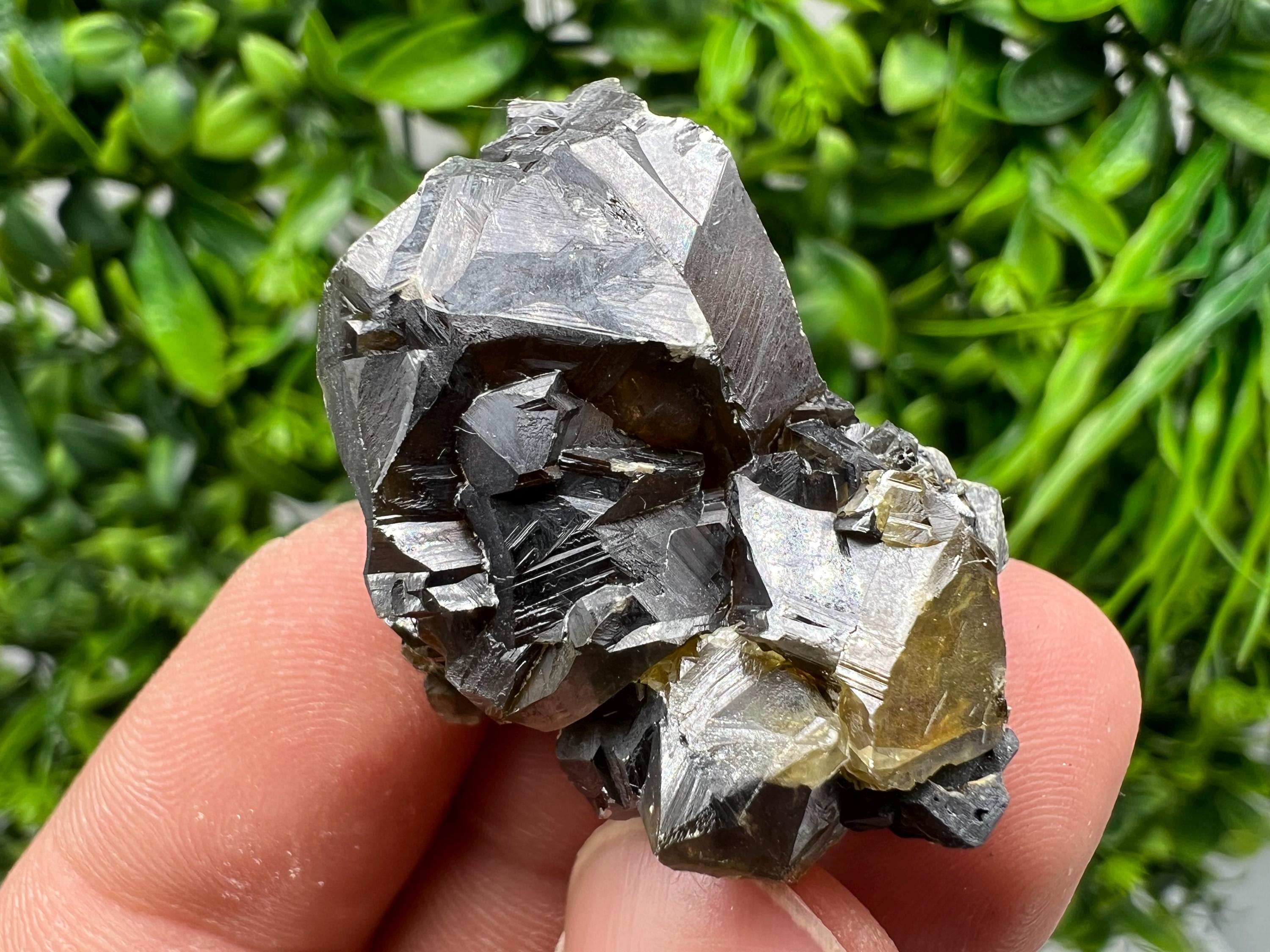 Transparent Sphalerite Gem: Rare Cleiophane Crystal Mineral Stone