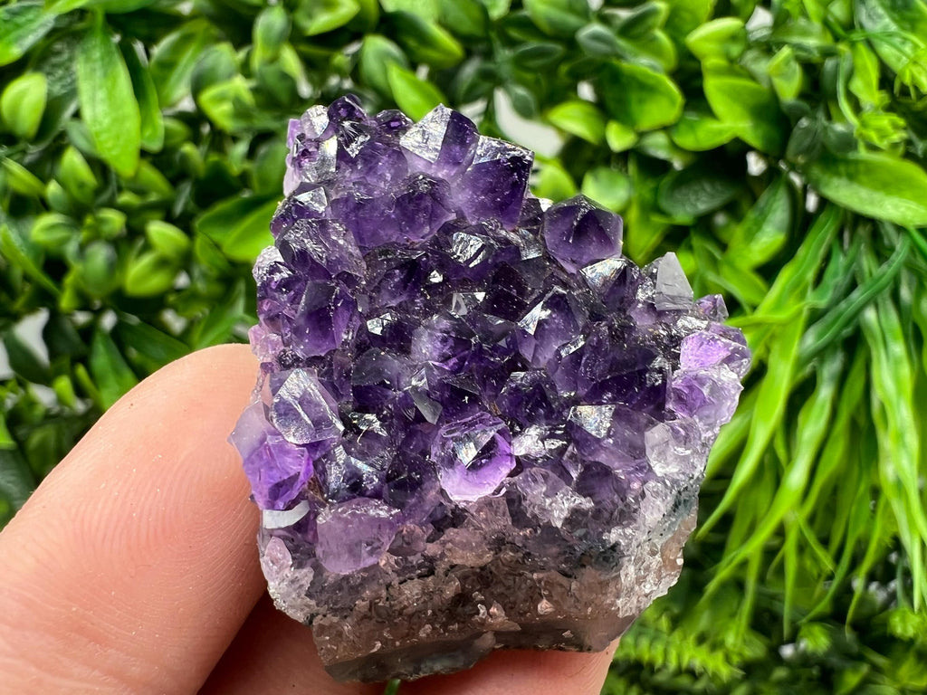 Uruguay Amethyst Crystal: Purple Quartz Home Decor, Energy Stone
