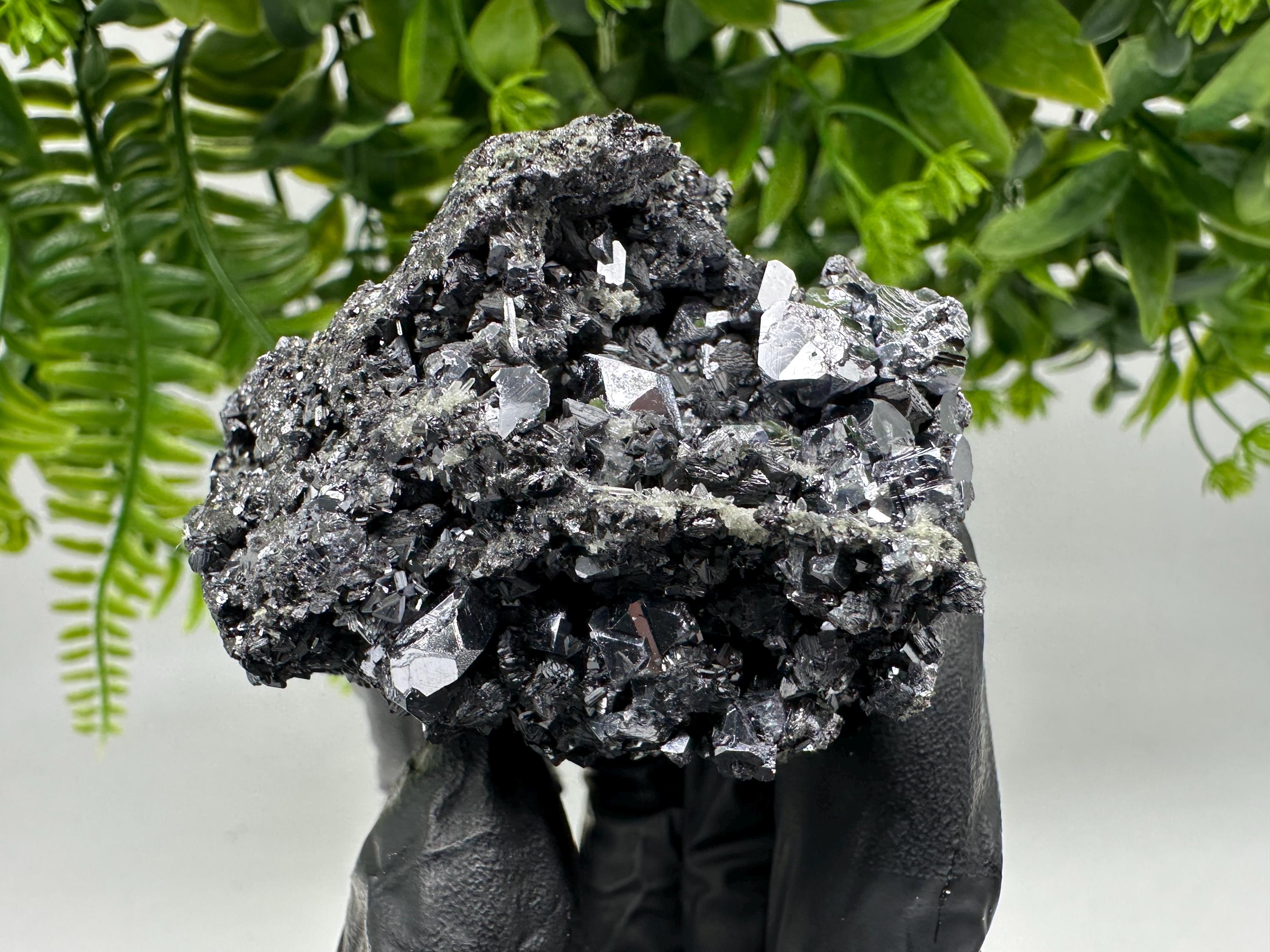Borieva Mine Galena Sphalerite on Quartz, Bulgaria Crystal Specimen