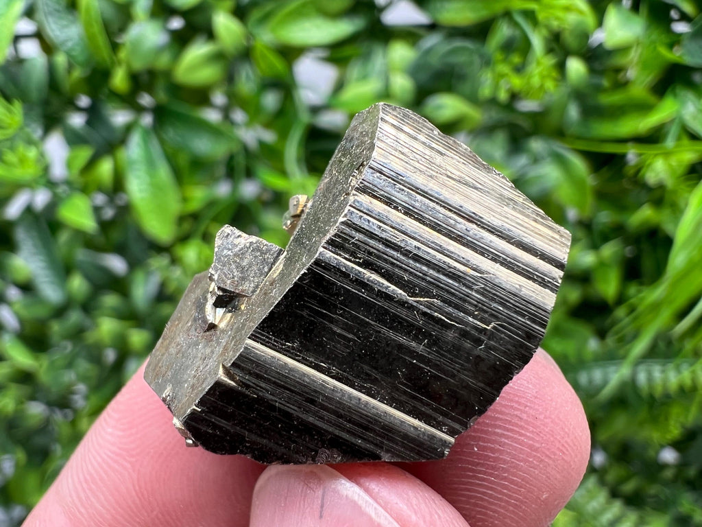 Mini Rainbow Pyrite Cluster, Borieva Mine, Bulgaria
