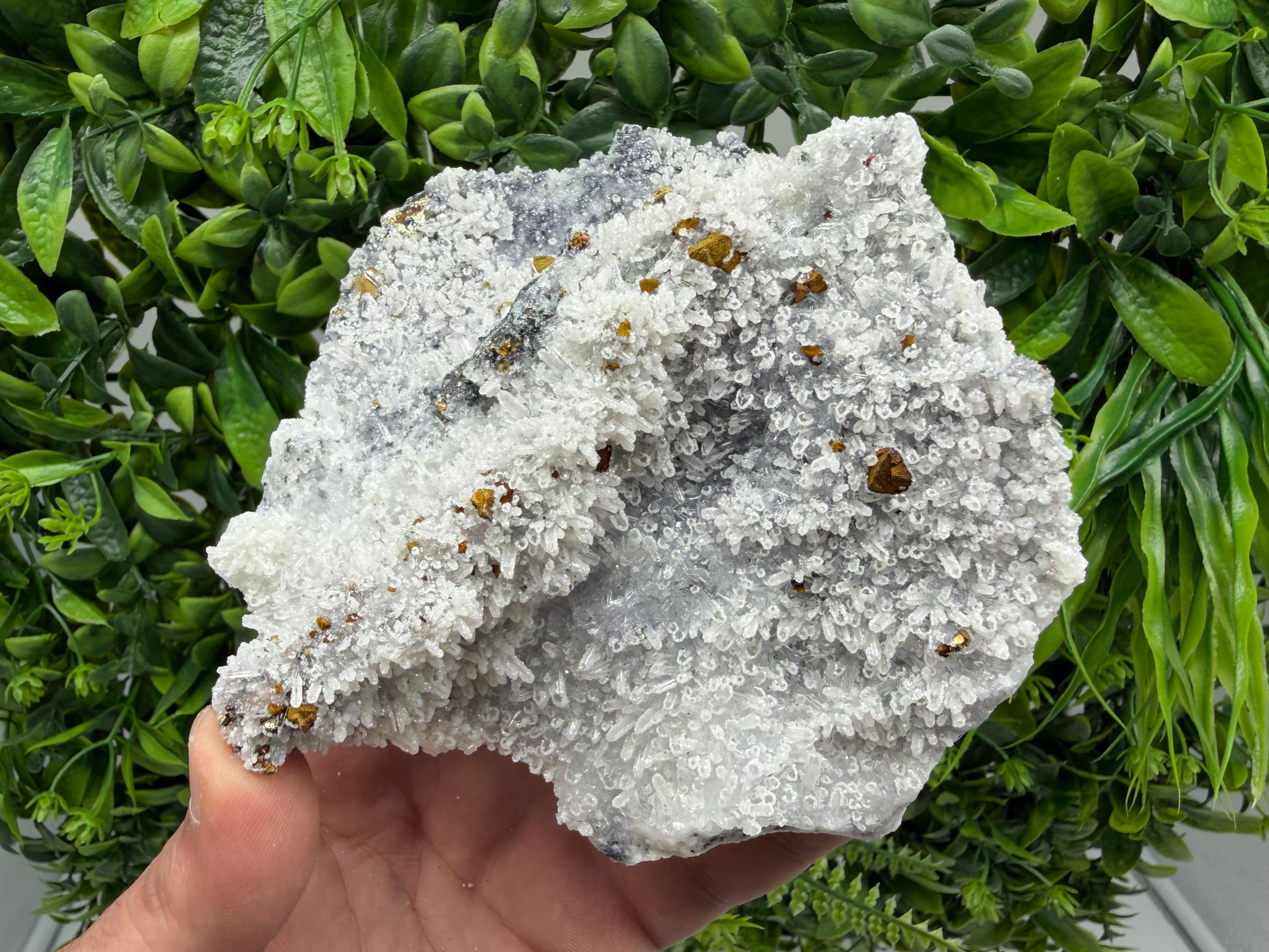 Pyrite Sphalerite Quartz  Mineral Specimen, Krushev dol Mine