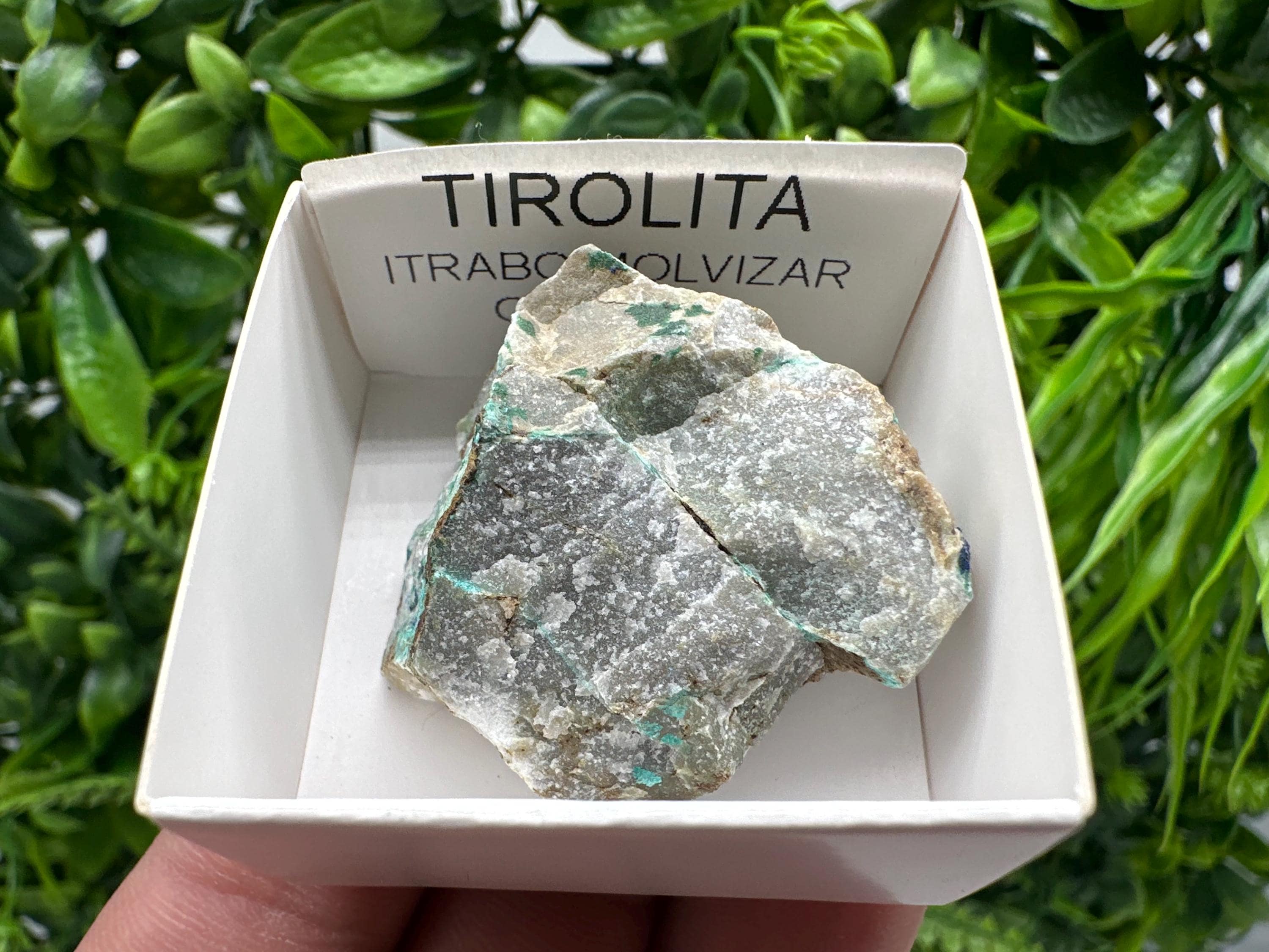 Rare Raw Tirolite Mineral Specimen: Granada Spain Crystal Collection