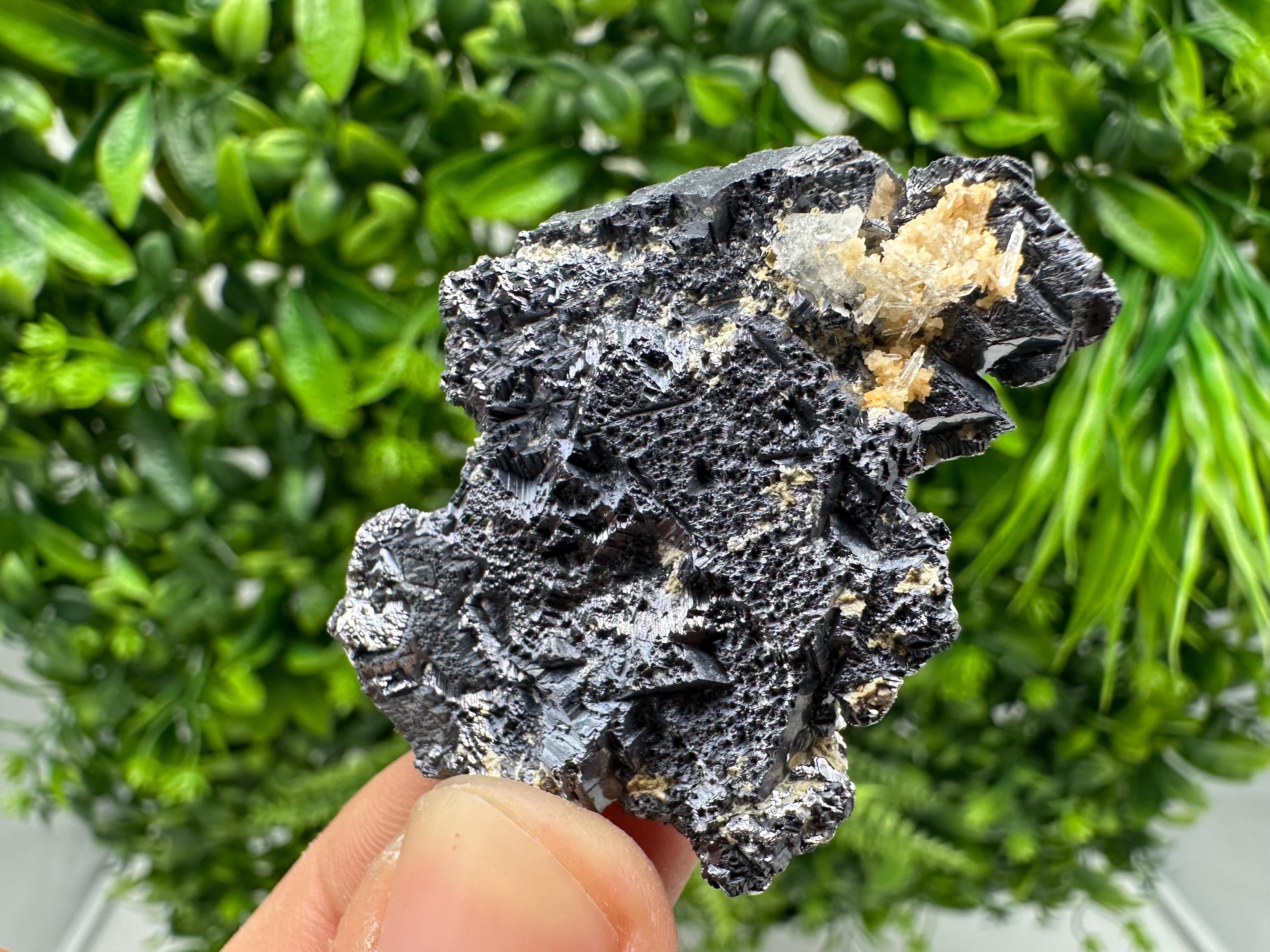 Galena Spinel Twin Mineral Specimen: Krushev dol Mine, Bulgaria
