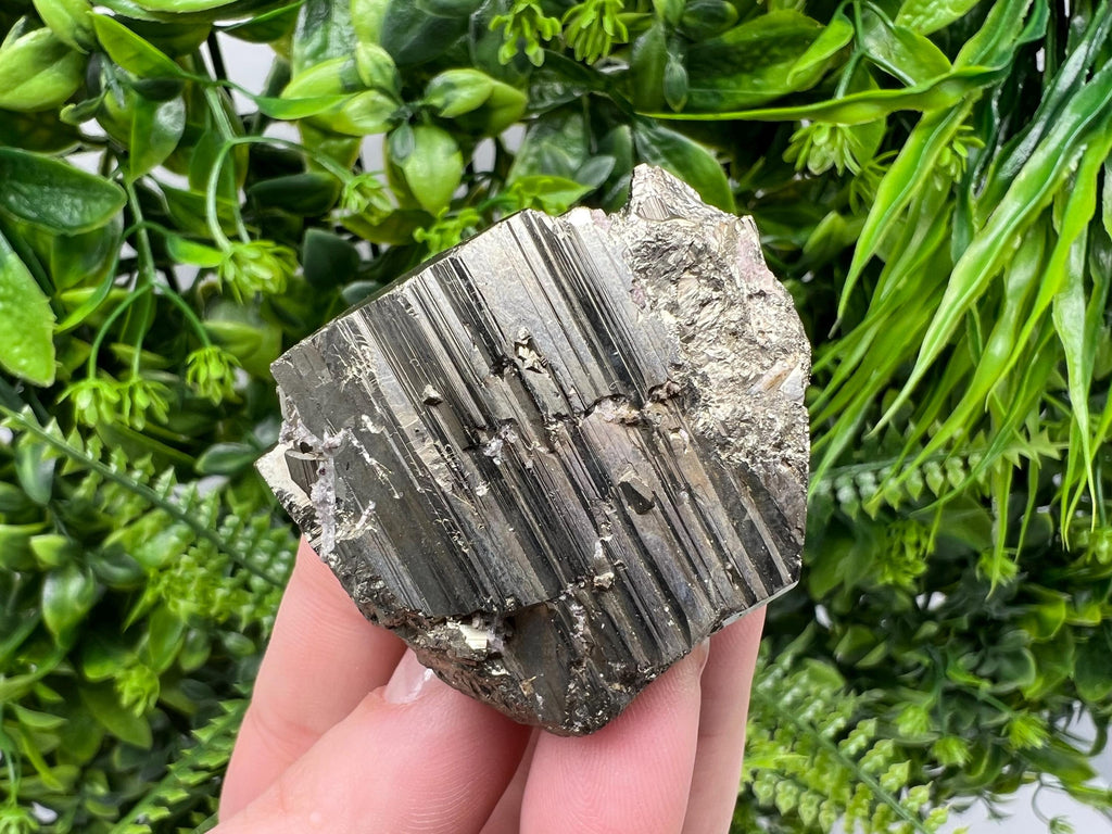 Shiny Pyrite Cluster, Borieva Mine, Bulgaria, Crystal Specimen
