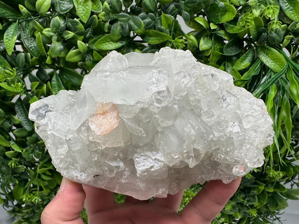 STUNNING Apophyllite,Stilbite,on CHALCEDONY,natural,collection minerals specimen,India ,Mineral,Crystal,Stone Mineral Specimen India Crystal