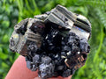 Shiny Pyrite Sphalerite Crystal: Borieva Mine, Bulgaria