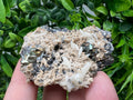 Rainbow Pyrite Calcite Specimen: Rare Madan Bulgaria Mineral