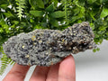 Wonderful Pyrite on Green Quartz,natural,collection mineral,gift,home decor stone,rare crystal,collection Borieva mine,Madan,Bulgaria