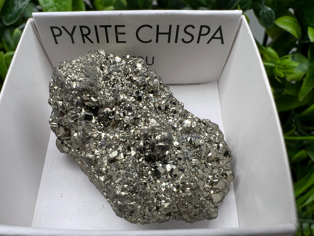 Peruvian Pyrite Cluster, Cube Mineral Specimen, Home Decor Stone