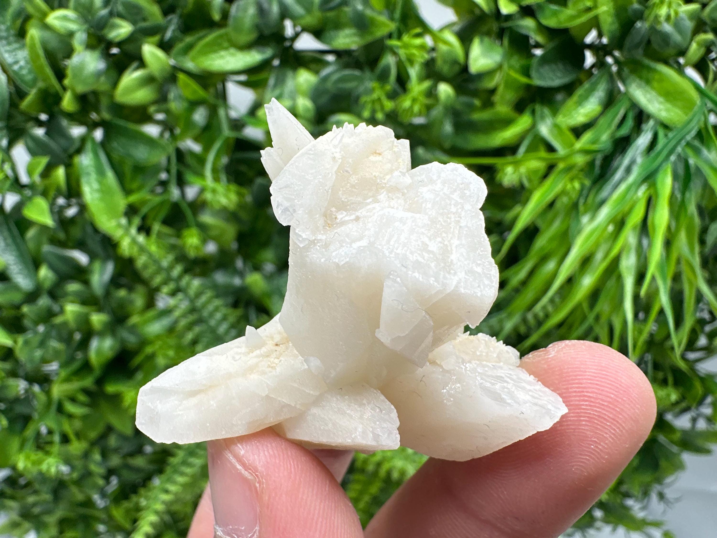 Calcite on Aragonite: Djurcovo Mine, Bulgaria Crystal