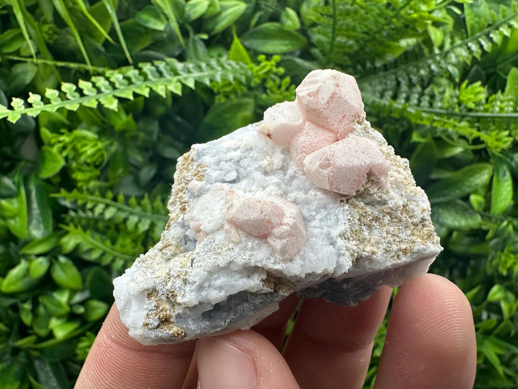 Mangano Calcite on Marcasite with Barite, Bulgaria Mineral Specimen