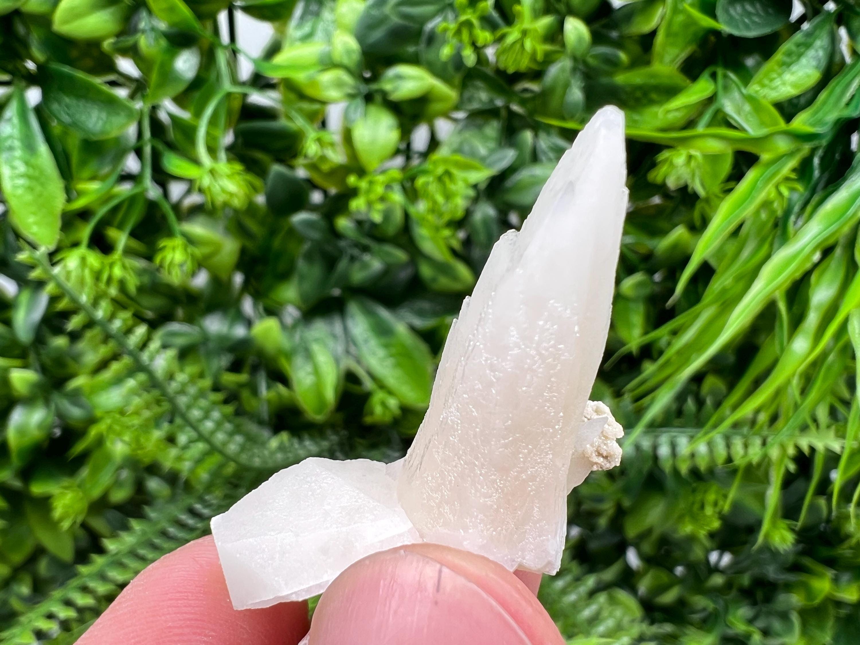 Calcite on Aragonite: Natural Healing Crystal from Bulgaria