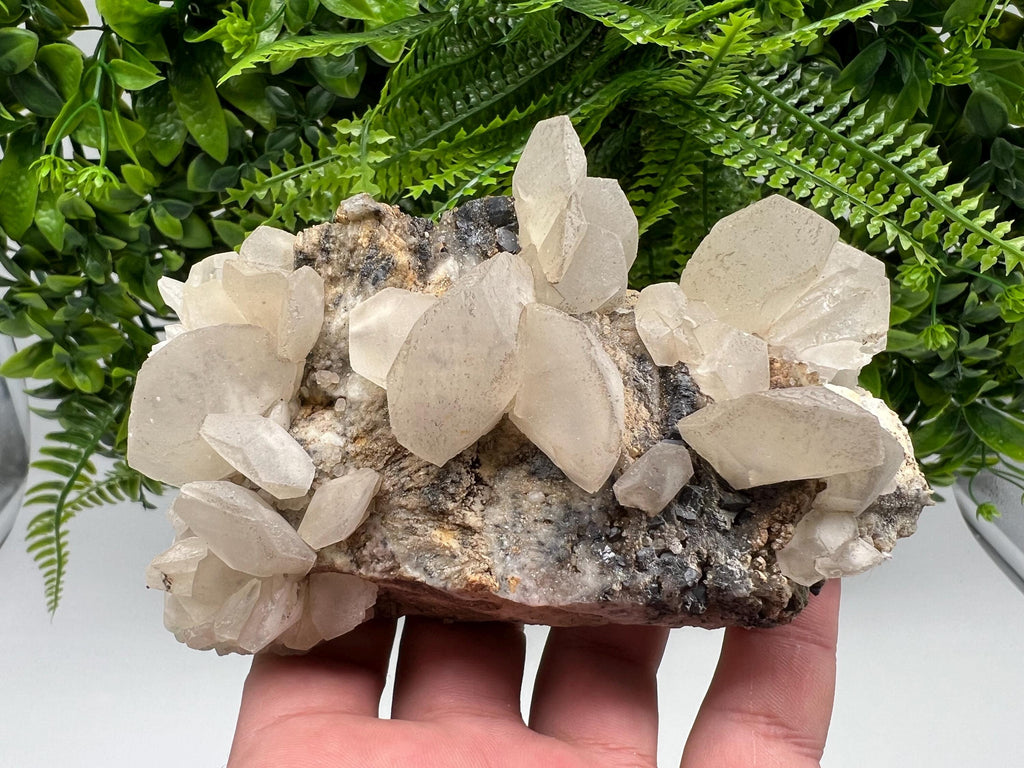 Natural Calcite Cluster: Bulgaria Mineral Specimen, Home Decor Stone
